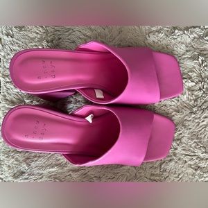 Size 6 hot pink heels from Target